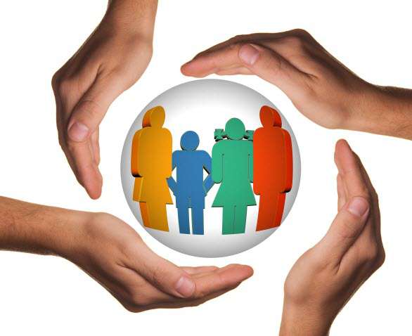 Werbung für die Projekte